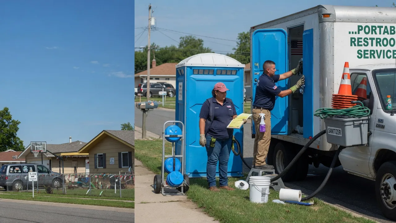 Portable Toilet Rental in Petersburg, PA near me